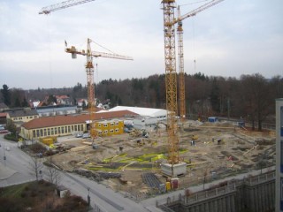 Linde Agora Baustelle