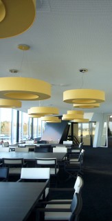 Linde Agora Lounge Gastbereich