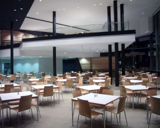 Linde Agora Restaurant Westseite