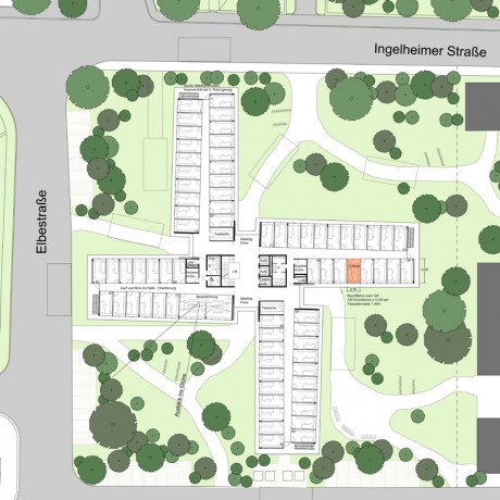 Boehringer Ingelheim, Neubau Verwaltungsgebäude, Regelgeschoss