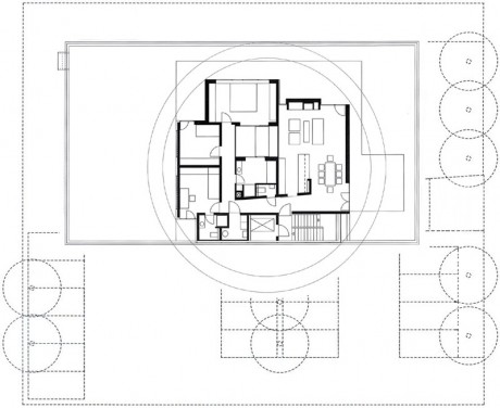 Bürohaus Fa. Büro - TEC, Grundriss