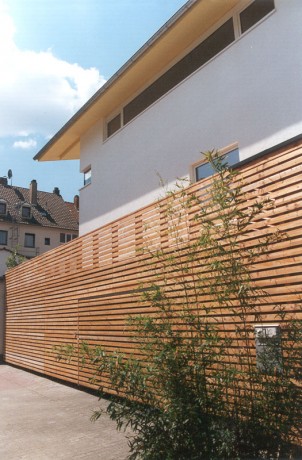 Neubau Wohnhaus Boßert, Ausschnitt